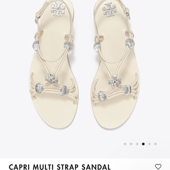 Tory burch capri multi strap sandal *size 9* - Picture 2 of 11